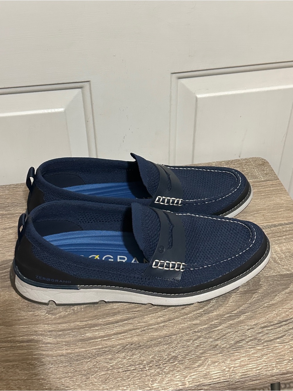 Cole Haan Men's 4.ZERØGRAND Loafer Style C35026 Navy Lightstitch Size 11 1/2M